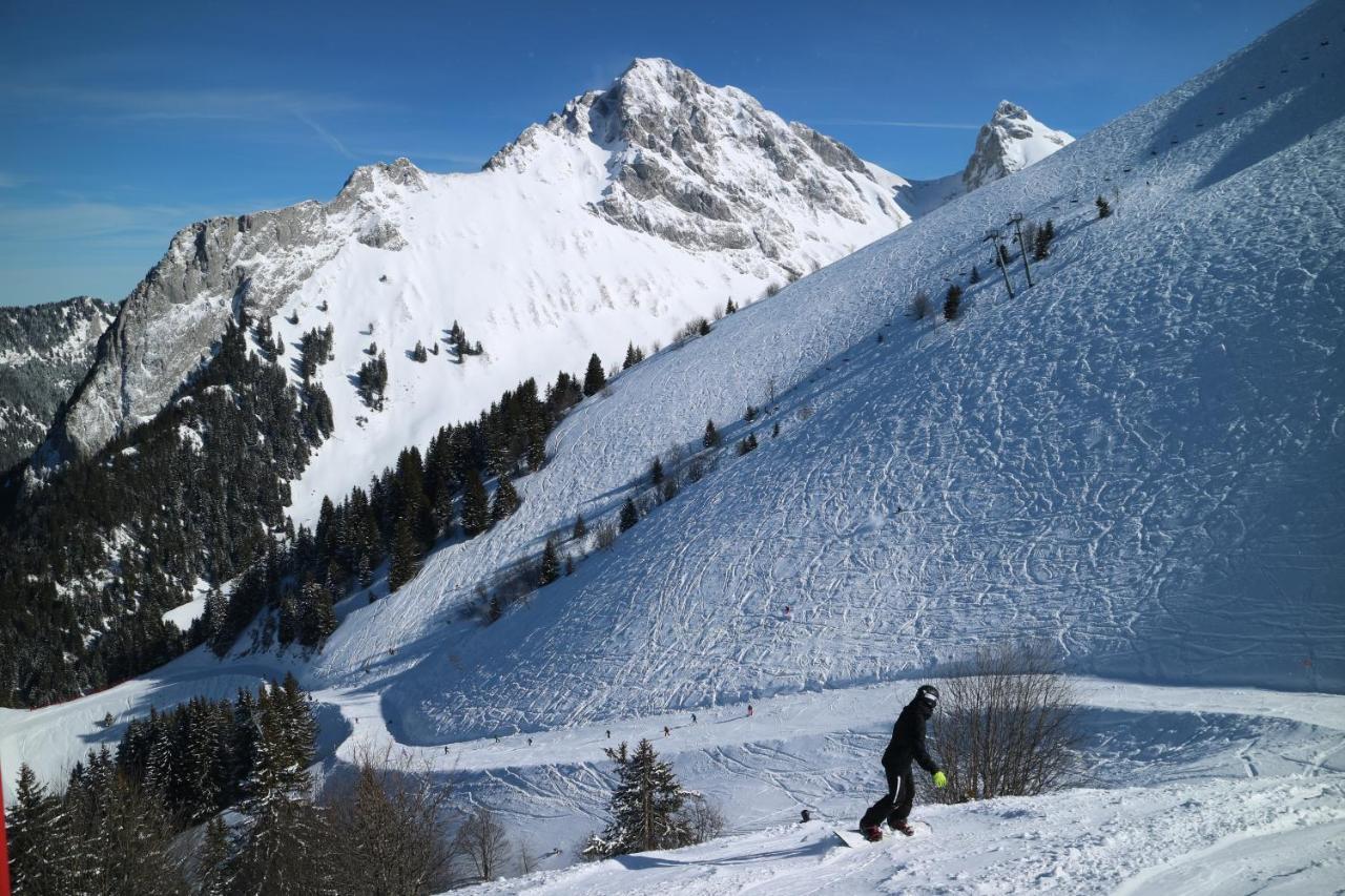 Appartement T2 A Bernex Avec Wifi, Vue Sur Montagne Exterior photo
